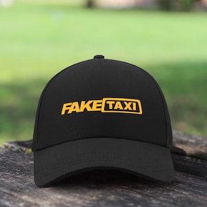 Fake taxi / Adjustable Unisex Baseball Cap Cotton Dad Hat