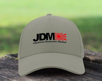 Japanese Domestic Market JDM / Adjustable Unisex Baseball Cap Cotton Dad Hat