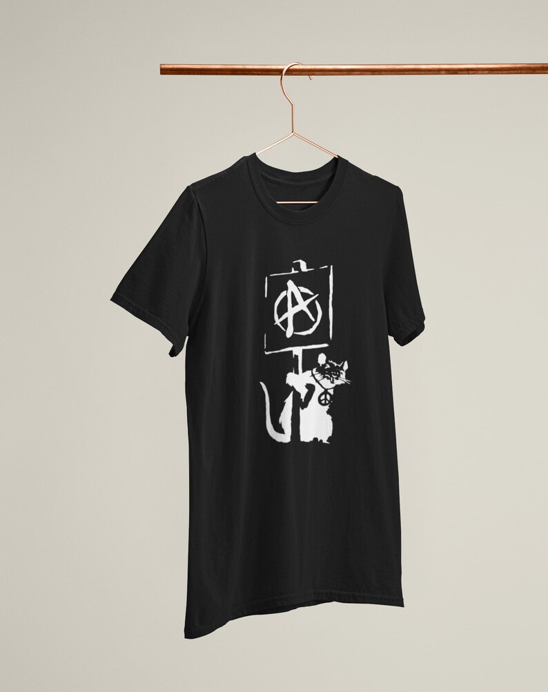 Vailent Banksy T-Shirt Off white | Unisex | Överdelar - T-shirts