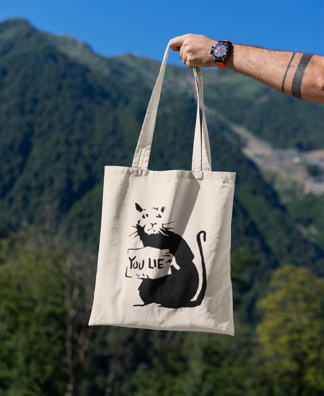 Banksy You Lie - Etsy