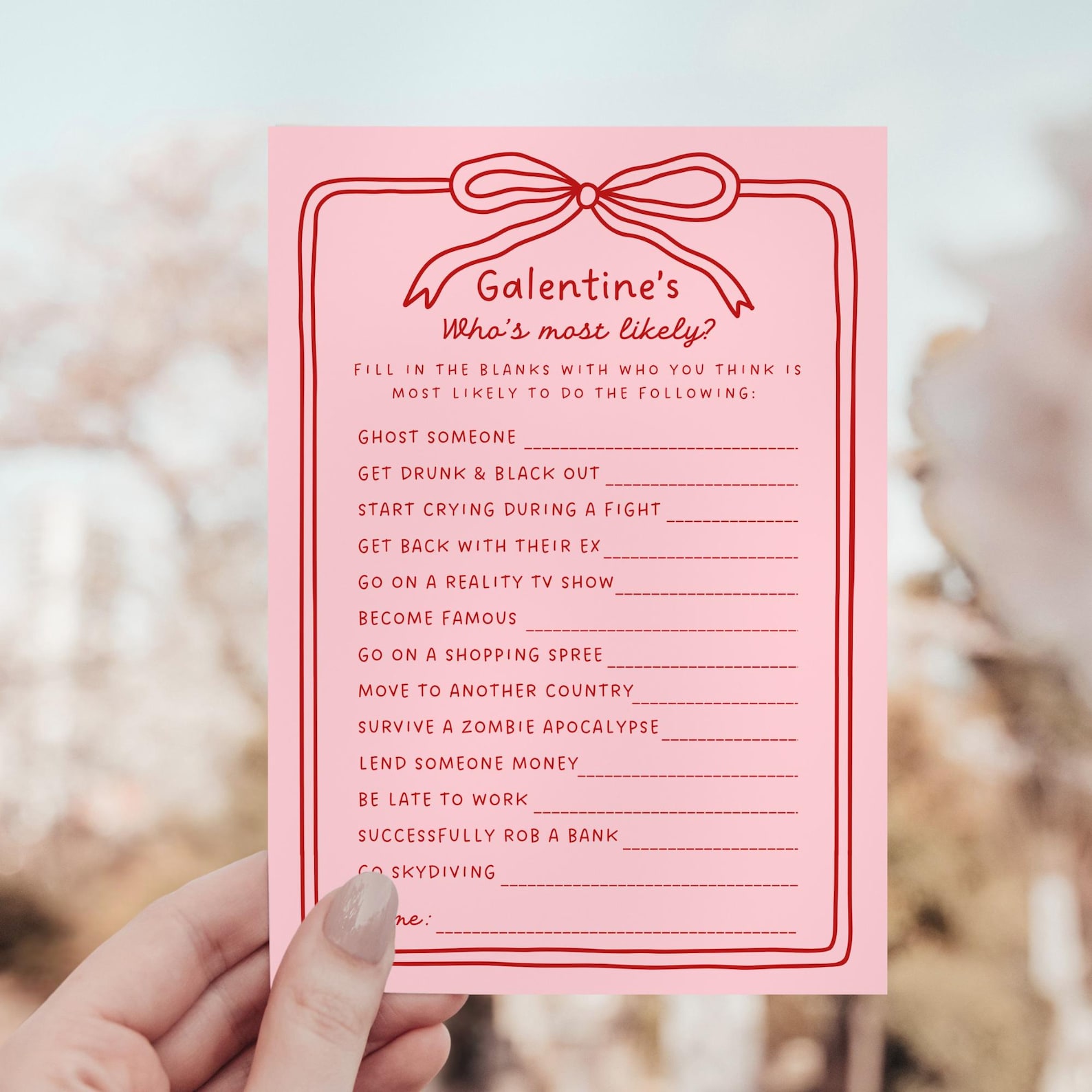 Take A Look About Galentines Game Ideas
