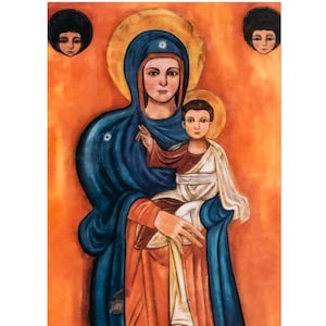 Our Lady of the Maronites, Elige Silk Paper Print 10 copies