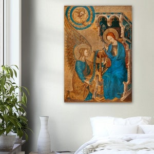 The Annunciation Brushed Aluminum Print