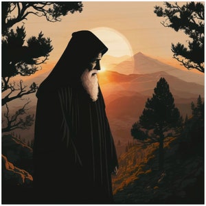 Saint Charbel, loved by God Wood Icon Maronite Wood Prints St Sharbel