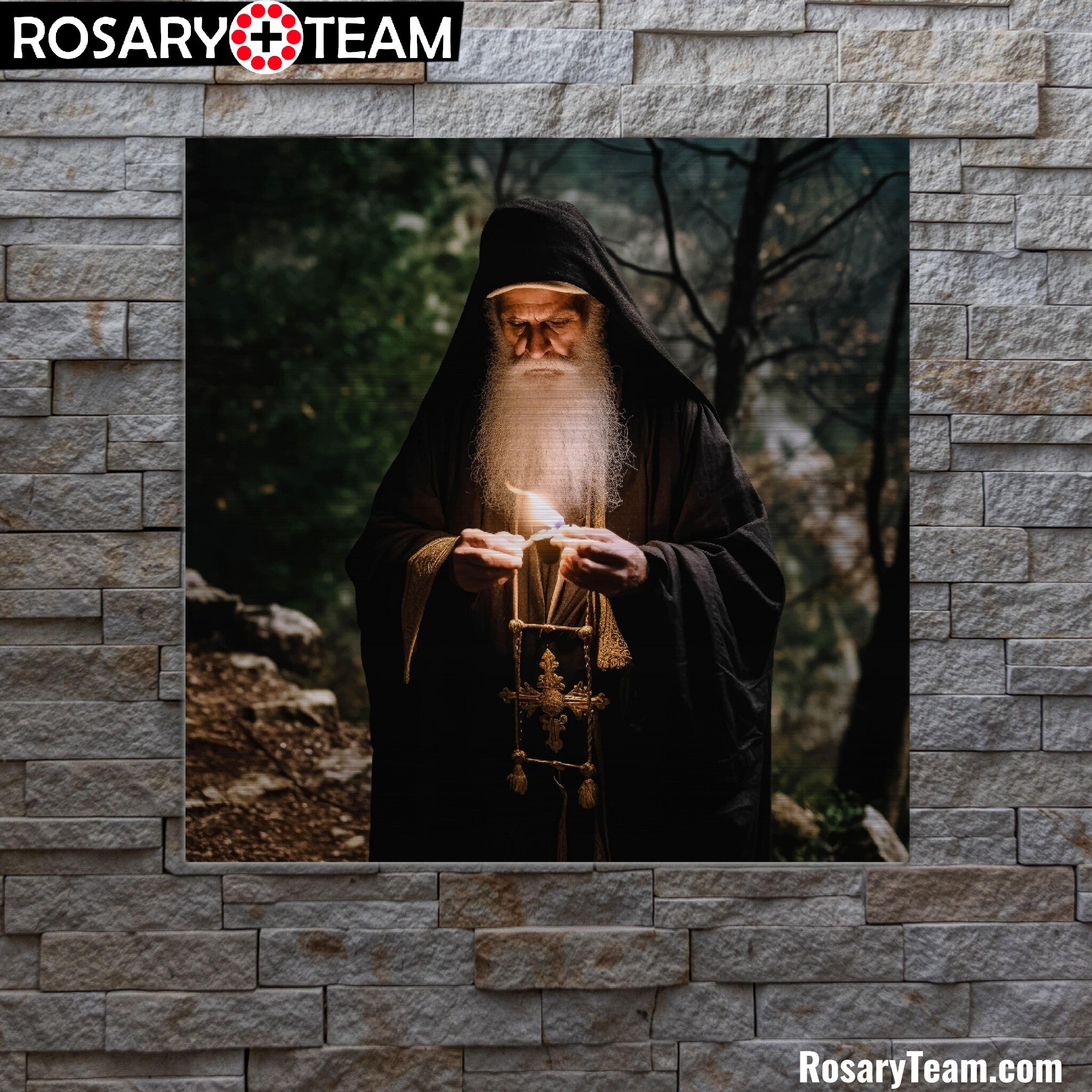 聖なる力/Holy Strength LEB Artist Proof Holy Over the Waters — Prophetic Art of James Nesbit