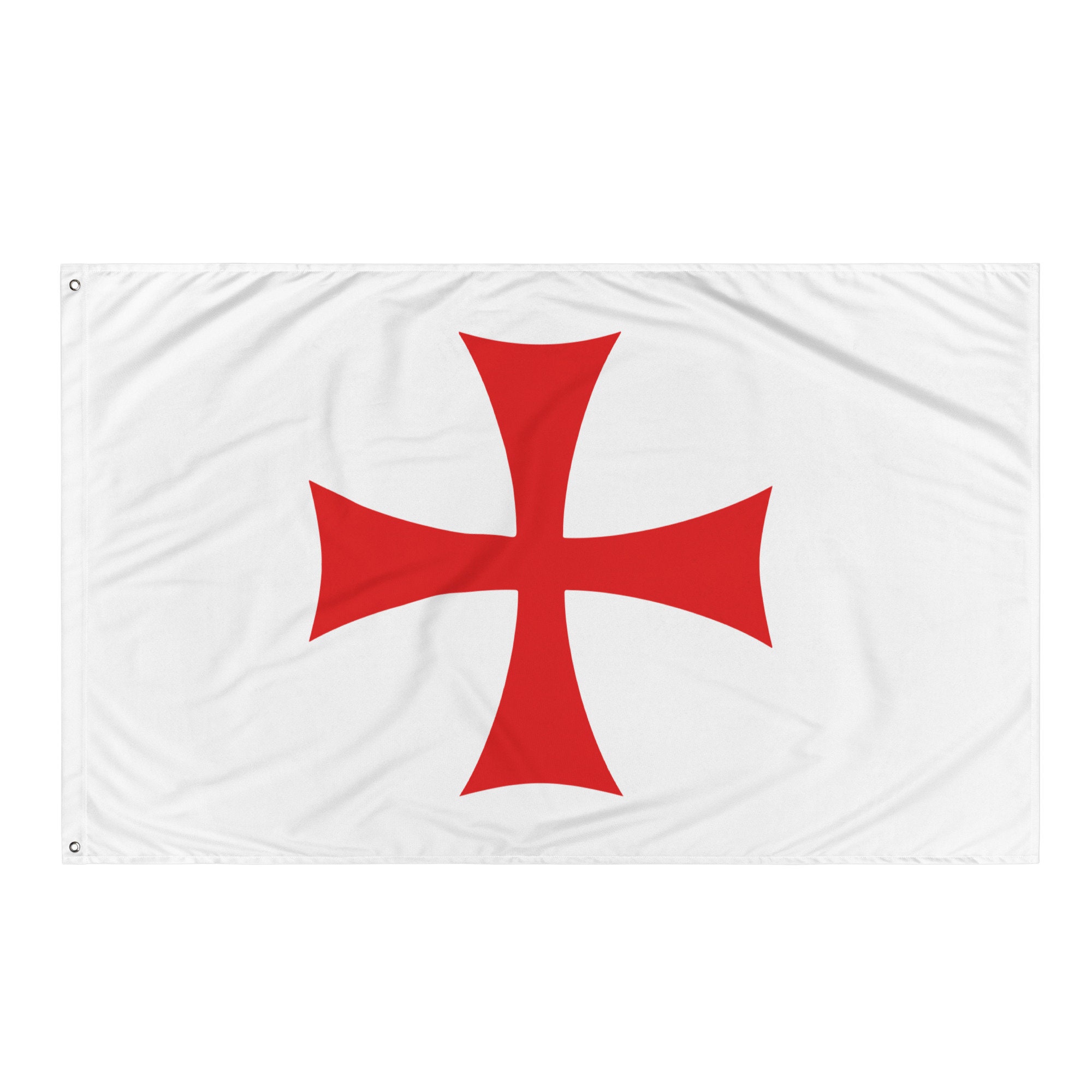 2 Bandiere Cristiane Religiose 3x5 Ft - Croce - G128 - Poliestere 150D