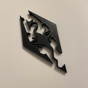 Skyrim Logo Skyrim Emblem Elder Scrolls Sign Skyrim Prop 3D Printed - Etsy