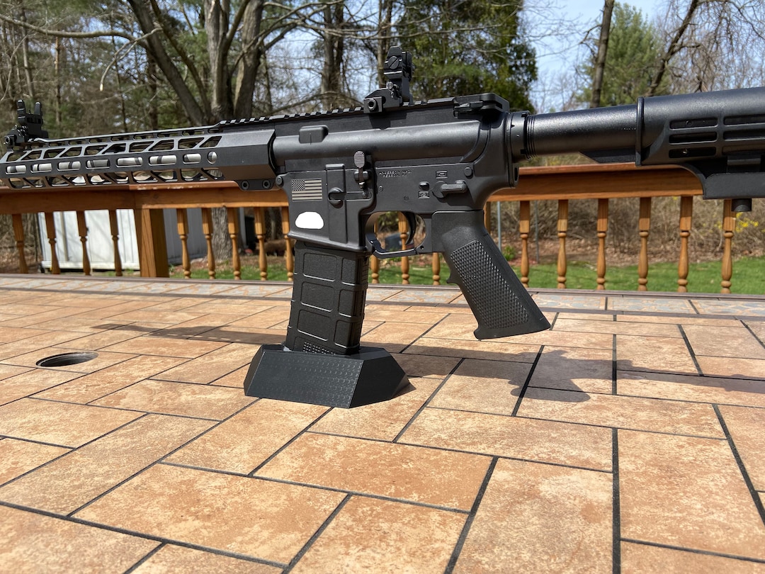 AR15 Display Stand for Magpul PMAG and Hexmag / 3D Printed Etsy