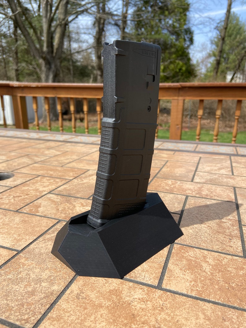 AR15 Display Stand for Magpul PMAG and Hexmag / 3D Printed Etsy