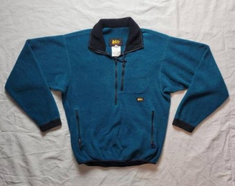 half zip fleece vintage