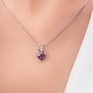 Alexandrite necklace etsy discount