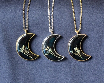 Flower Moon Necklace