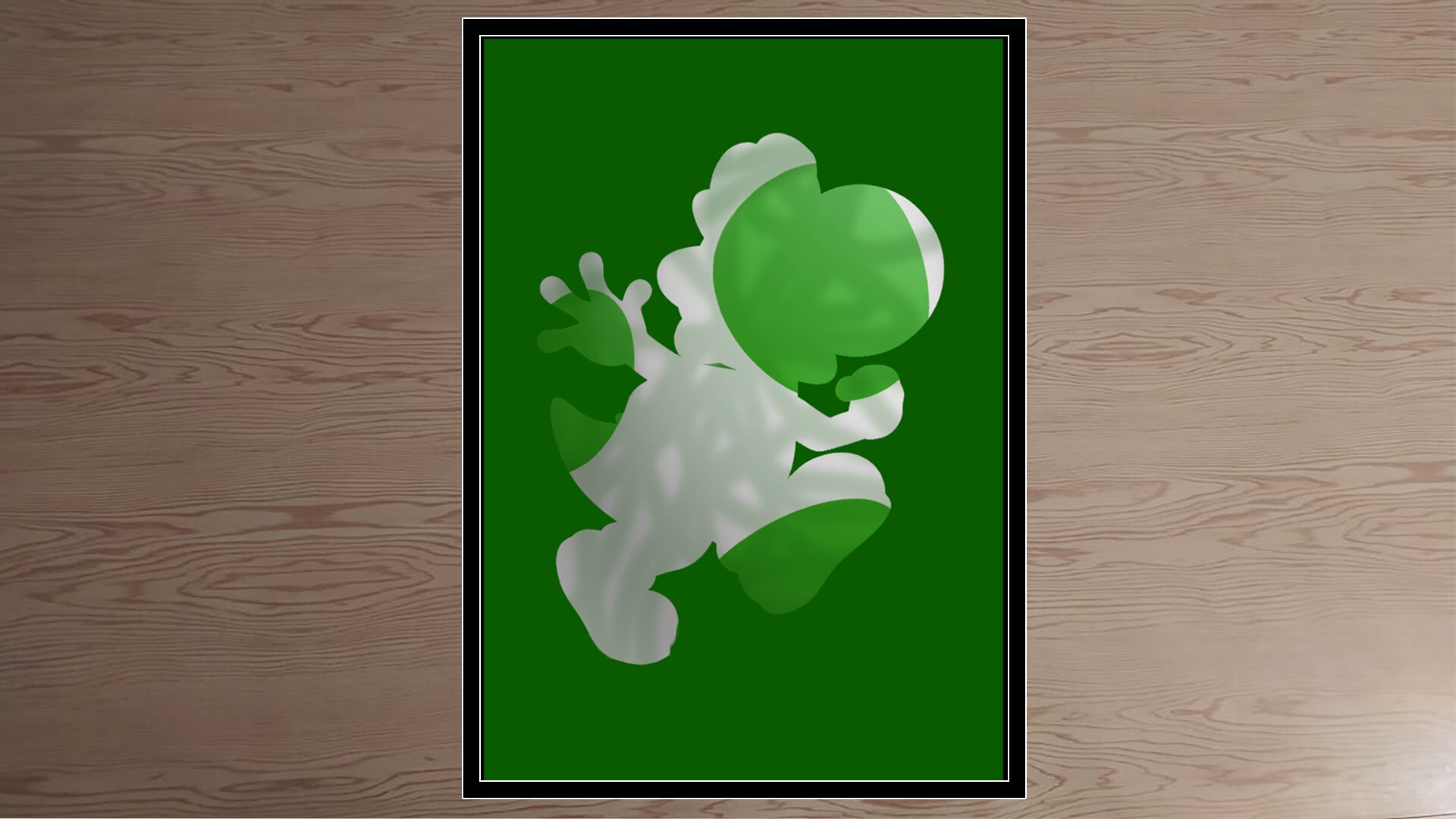 Affiche Yoshi - Univers de Mario Affiche Poster Impression