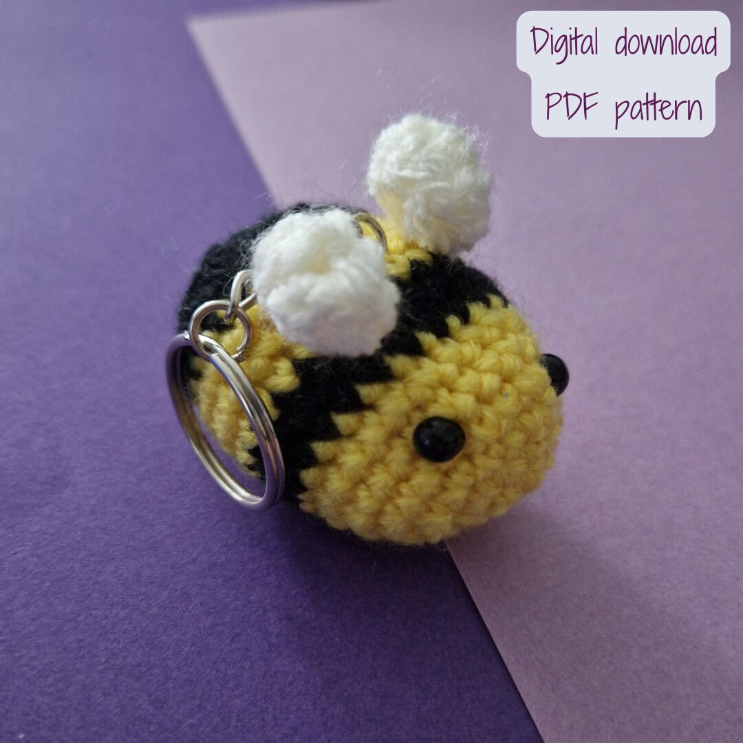 DIGITAL DOWNLOAD Crochet Pattern for a Bumble Bee Amigurumi Pdf With ...