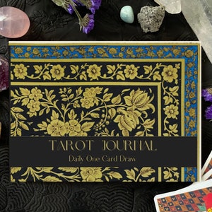 Tarotdagboek voor dagelijkse kaarttrekkingen: noteer je dagelijkse tarotkaartmetingen | Combineer met elk tarotdeck