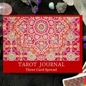 Tarotdagboek voor 3 kaartspreads: noteer je dagelijkse metingen | Ruimte voor interpretaties