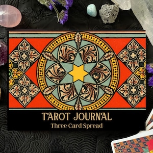 Tarotdagboek voor 3 kaartspreads: noteer je dagelijkse metingen | Ruimte voor interpretaties