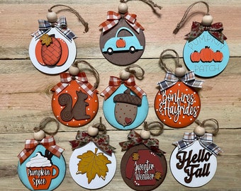 Fall ornaments
