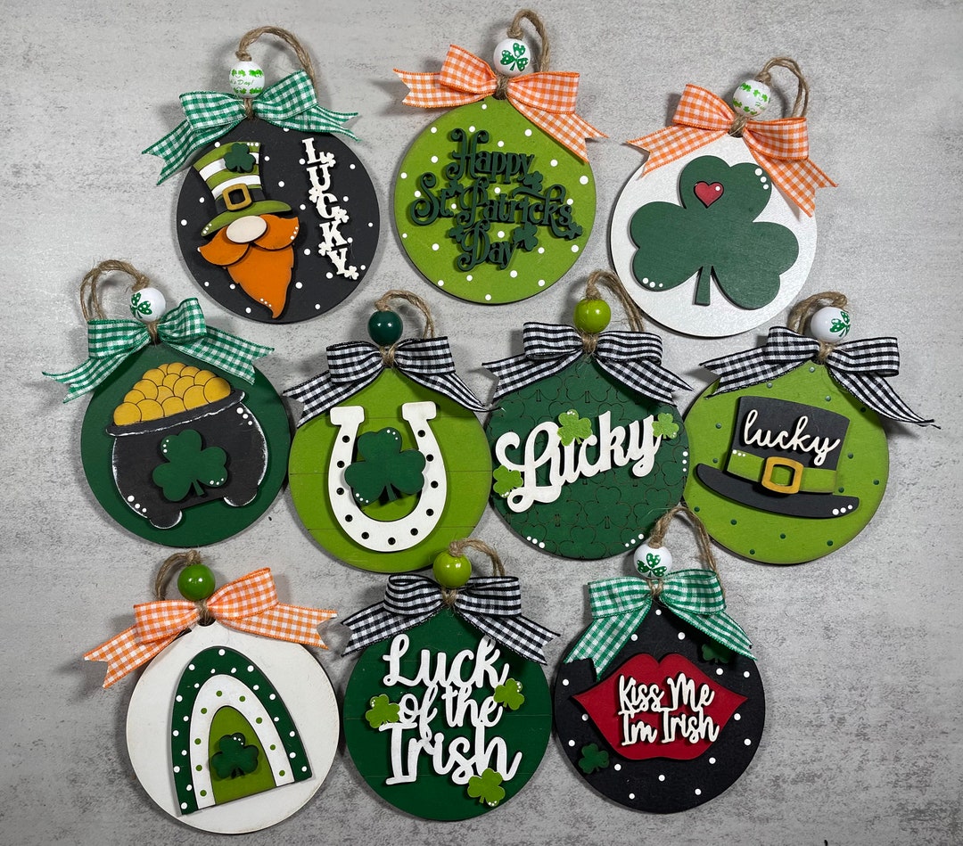 St Patricks Day Ornaments