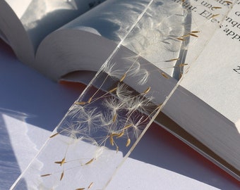 Marque page pissenlit / fais un vœu / make a wish / dandelion bookmark