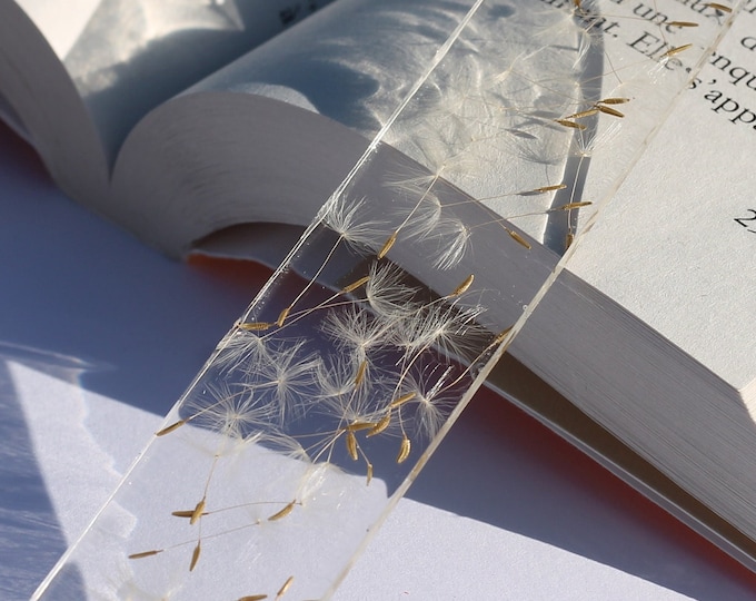 Dandelion bookmark / Make a wish / Dandelion bookmark
