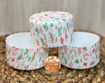 Tumbler Boot, Christmas, Winter Wonderland, Holiday Season, Tumbler Accessories, Coaster, Stanley, RTS, Red, Green, White, Owala, Yeti, Gift
