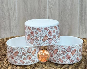 Tumbler Boot, Christmas, Gingerbread,Bows Holiday Season, Tumbler Accessories, Coaster, Stanley, RTS, Red, Pink, Tan, Brown,Snowflake