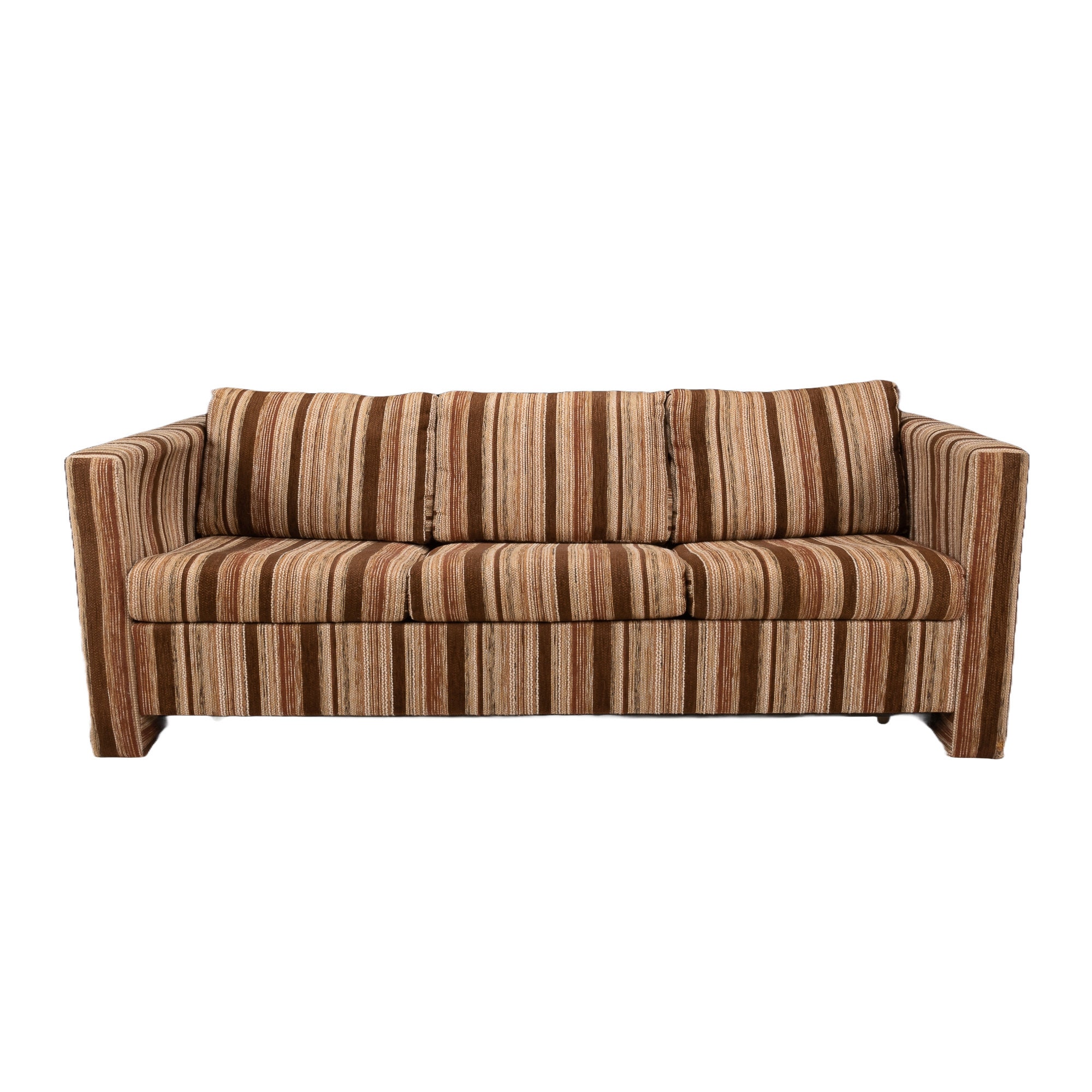 Vintage Plaid Sofa #48426