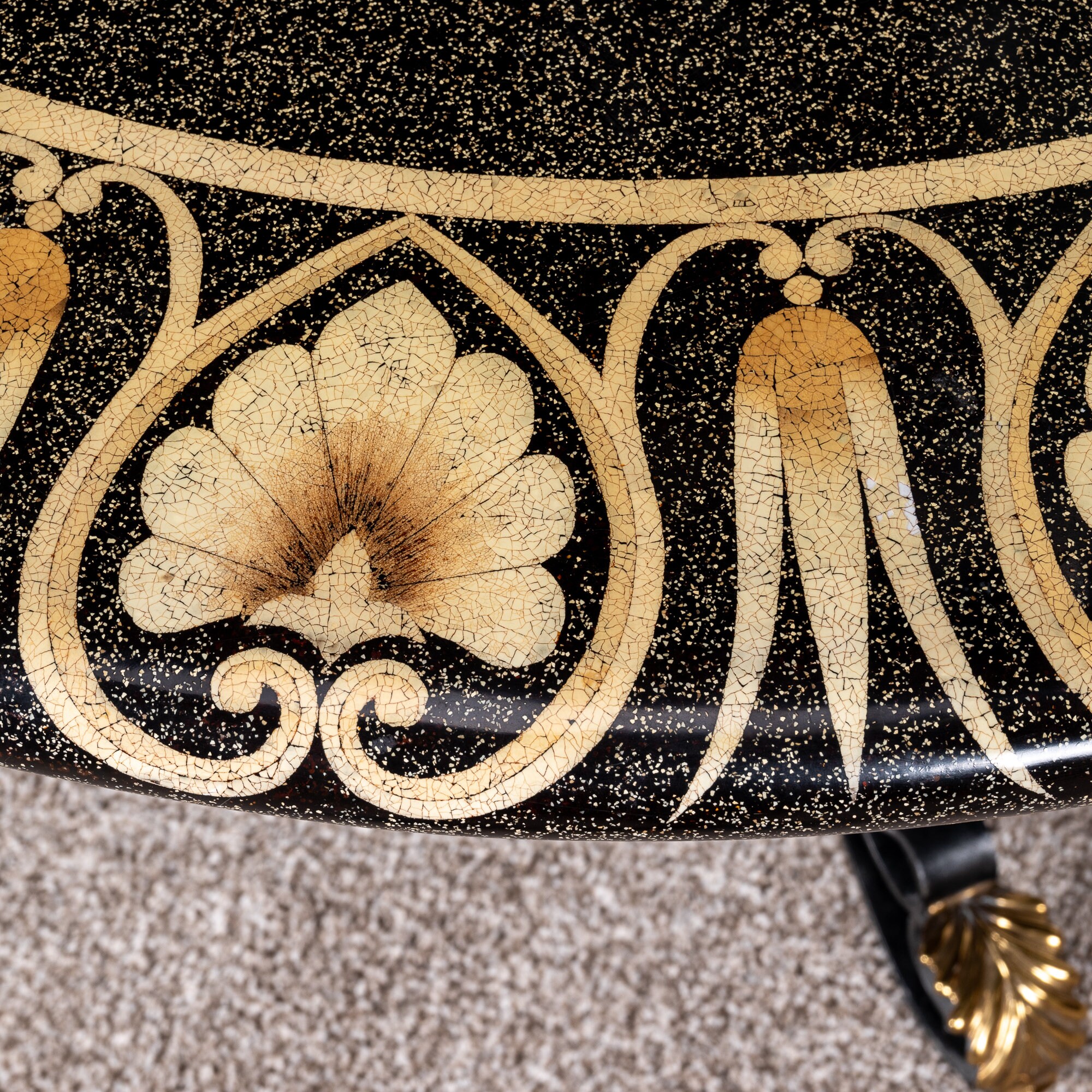 Decorative Maitland-smith Round Dining Table Iron and Bronze - Etsy
