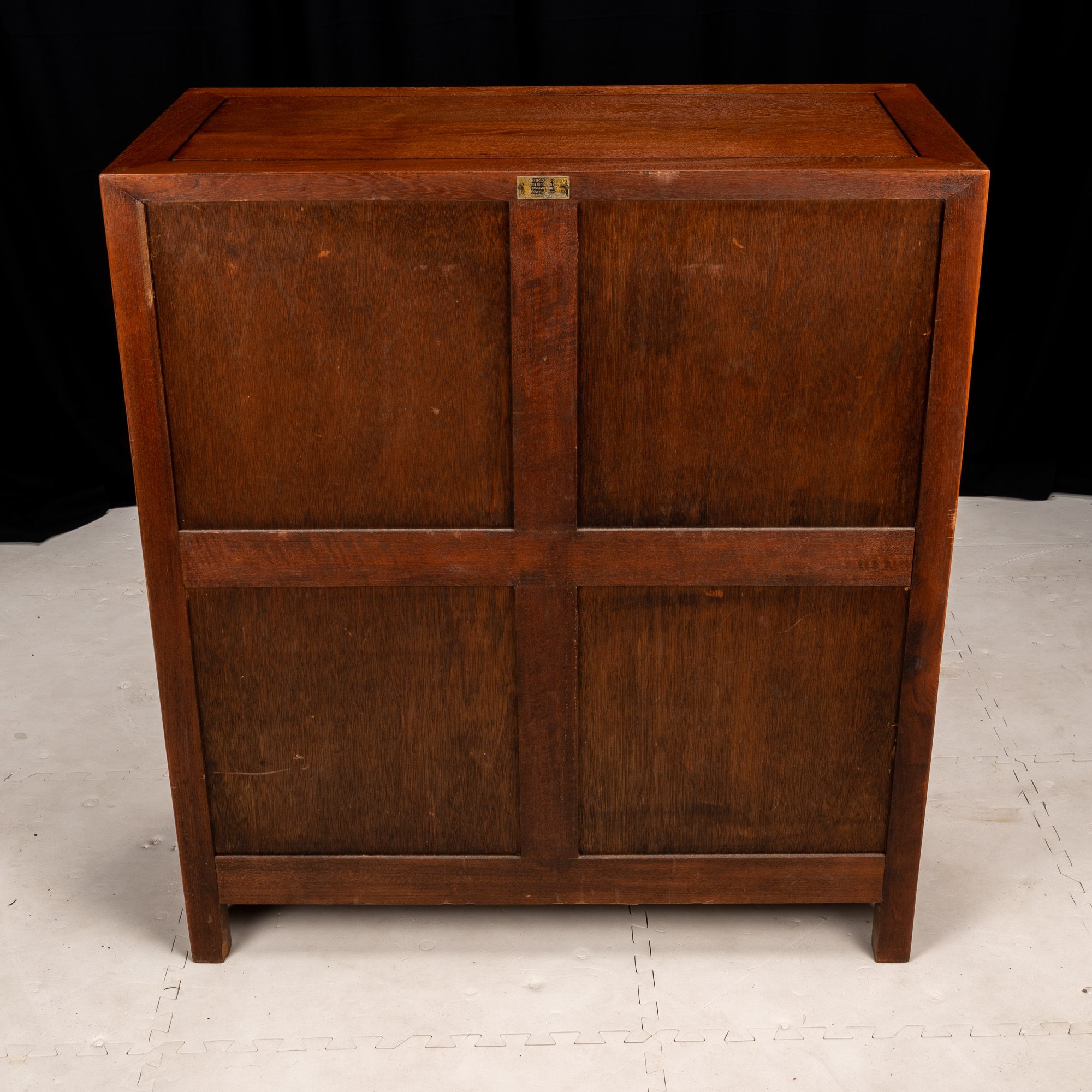 1950s George Zee Chinese Solid Wood Chest of Drawers Long 1950s George Zee Chinese Solid Wood Chest of Drawers Long