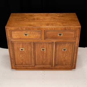 1950s George Zee Chinese Solid Wood Chest of Drawers Long 1950s George Zee Chinese Solid Wood Chest of Drawers Long