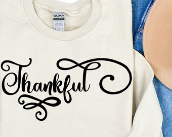 Simply Thankful SVG DXF & PNG Christian Svg Files Svg for - Etsy