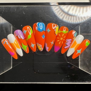 PTD Inspired Press On Nails | Kpop Fake Nails