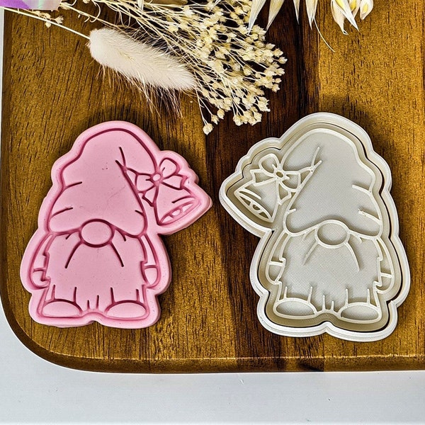 Christmas Gnome Cookie Cutter + Stamp