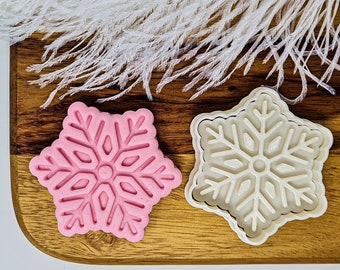 Snowflake Cookie Cutter + Stamp