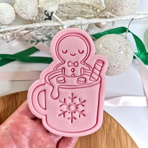 Gingerbread Man Cookie Cutter + Stamp