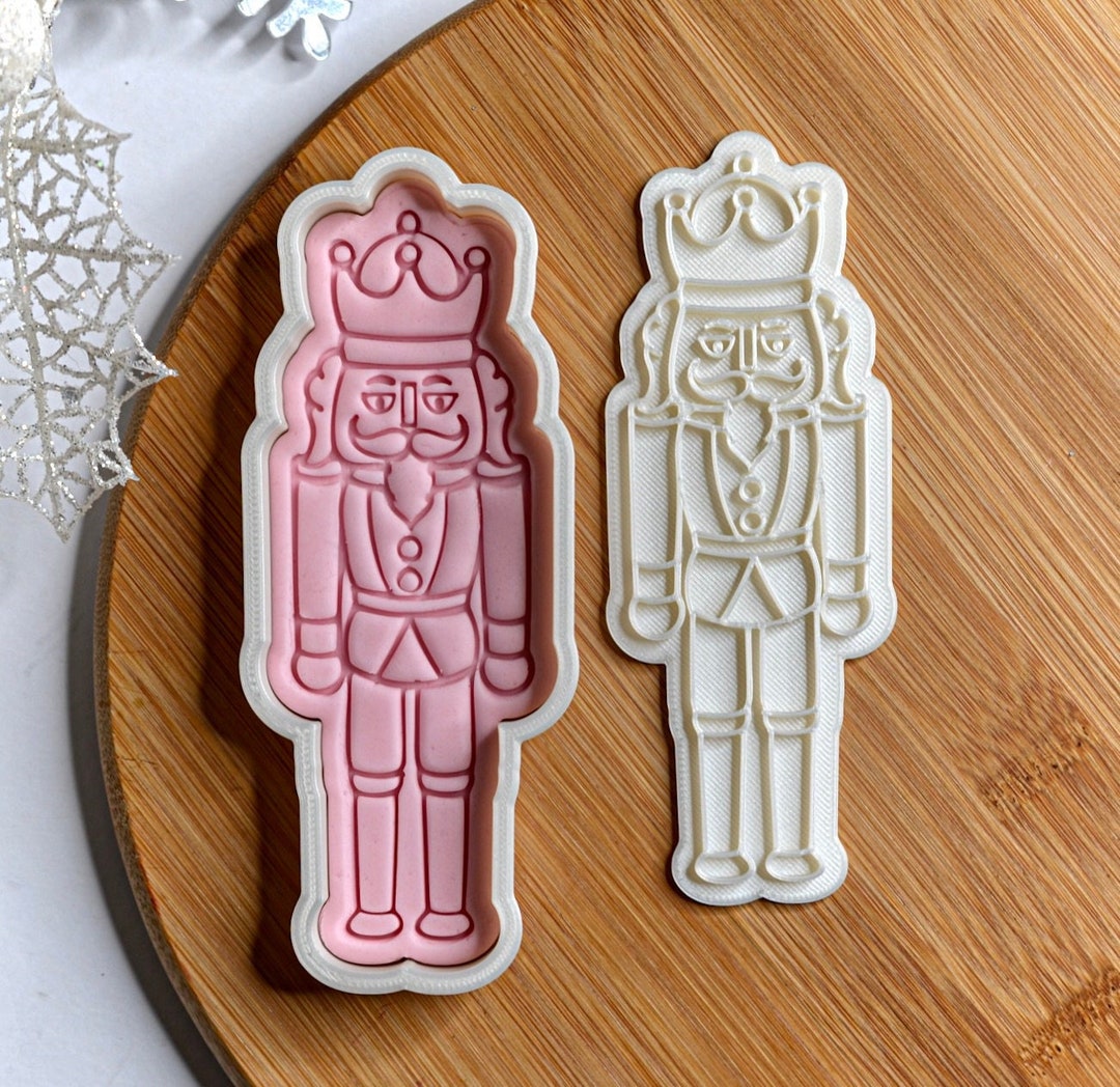 Nutcracker Cookie Cutter Stamp Etsy UK