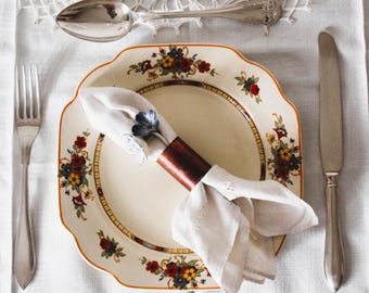 アダムスロイヤルアイボリー 英国 プレート アダムスロイヤル