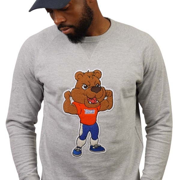 Unisex Morgan State Benny the Bear Inspired Sweatshirt