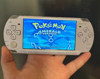 Custom modded psp 128gb games and charger