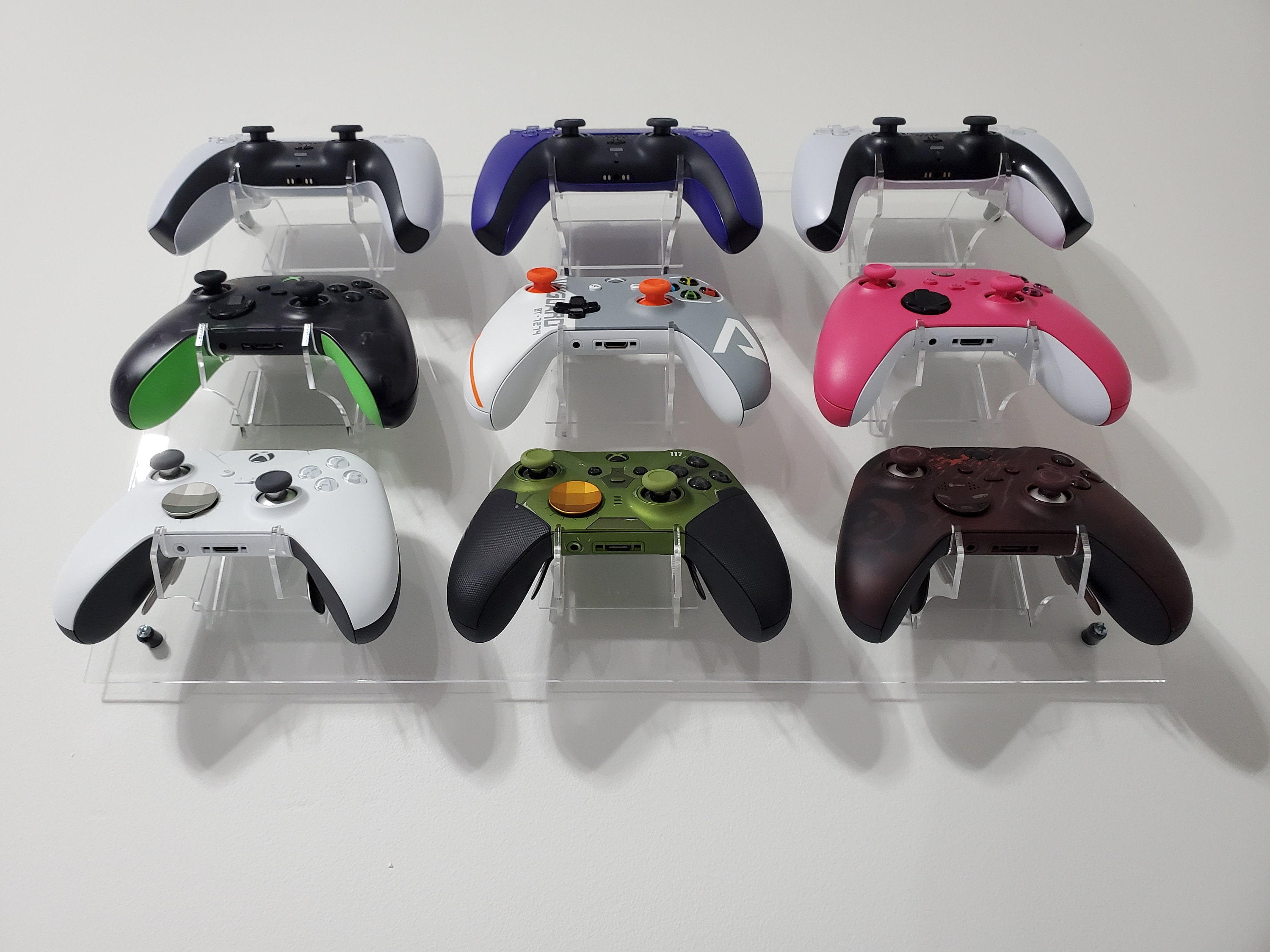 Wallmounted Controller Display for Xbox Playstation Etsy