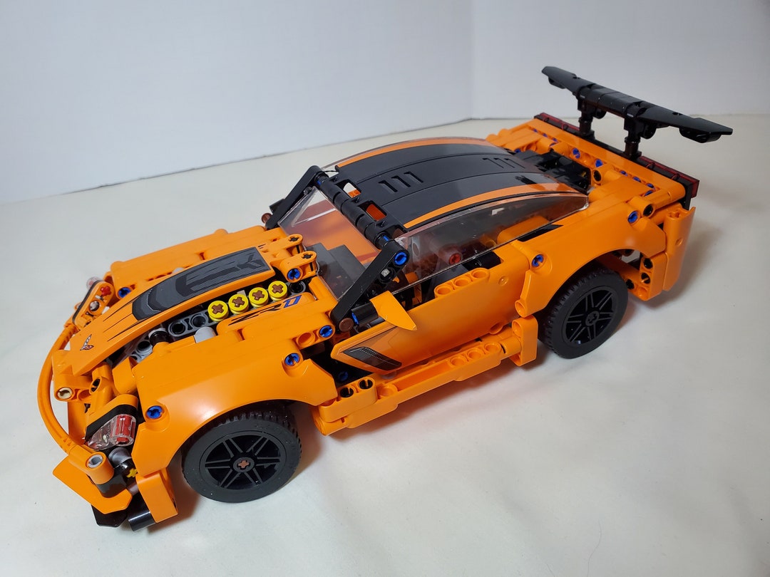 Custom Acrylic Windows for Lego Technic Corvette ZR1 42093