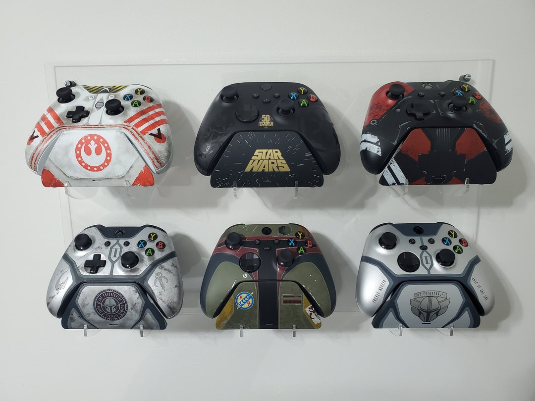 Wallmounted Controller Display for Razer/controller Gear Xbox Charging