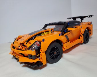 ロードレース オレンジ統一3点セット！ Custom Acrylic Windows for Lego Technic Corvette ZR1 42093 - Etsy