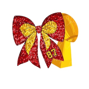 PNG Travis Kelce Football Bow|Champions| Red Kingdom Winning Trophy| Football| Winner| Kansas City| Chiefs| Football Clip Art| Fan Art