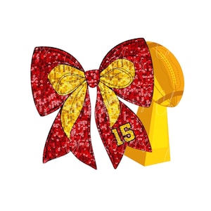 PNG Patrick Mahomes Football Bow|Champions| Red Kingdom Winning Trophy| Football Winner| Kansas City | Chiefs| Football Clip Art| Fan Art