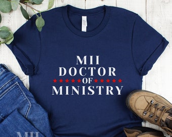 MII Doctor Of Ministry Unisex Jersey Short Sleeve Tee