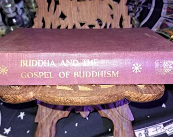 Buddha and the Gospel of Buddhism vintage book