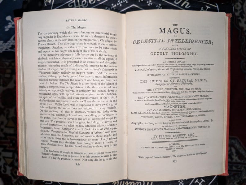 First Edition Ritual Magic hardback book E.M Butler. bild 13