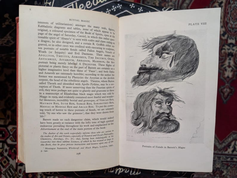 First Edition Ritual Magic hardback book E.M Butler. bild 8